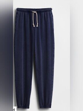 Gap VintageSoft Terry Relaxed Joggers Size XS